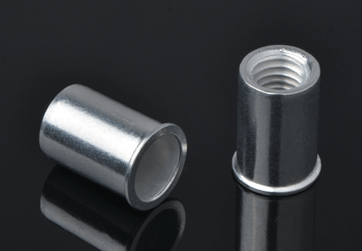ALUMINUM REDUCE HEAD ROUND BODY PLAIN RIVET NUT OPEN TYPE