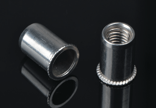 STAINLESS STEEL REDUCE HEAD ROUND BODY PLAIN RIVET NUT OPEN TYPE