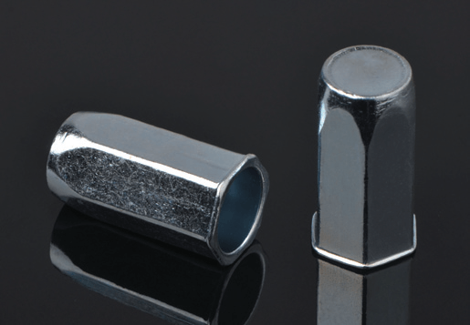 STEEL REDUCE HEX HEAD FULL-HEX BODY RIVET NUT CLOSED END TYPE