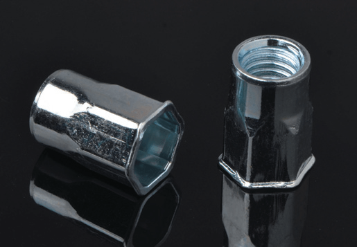 STEEL REDUCE HEX HEAD INNER-HEX BODY RIVET NUT OPEN TYPE