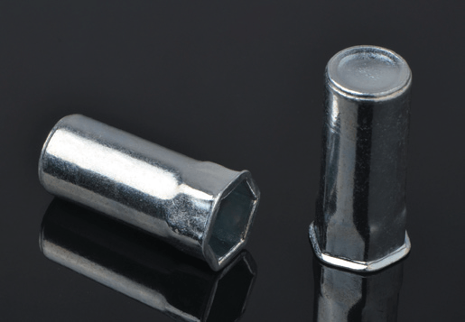 STEEL REDUCE HEX HEAD INNER-HEX BODY RIVET NUT CLOSED END TYPE